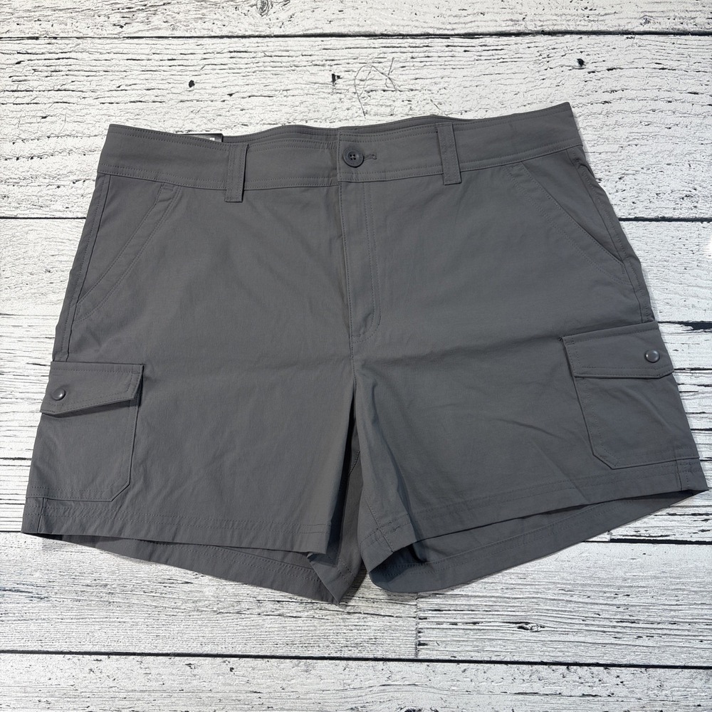 Eddie Bauer Women's‎ Size 16 Cargo Pocket Short Gray New with Tags